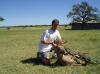 Jeff with an early season archery buck from Central Texas.